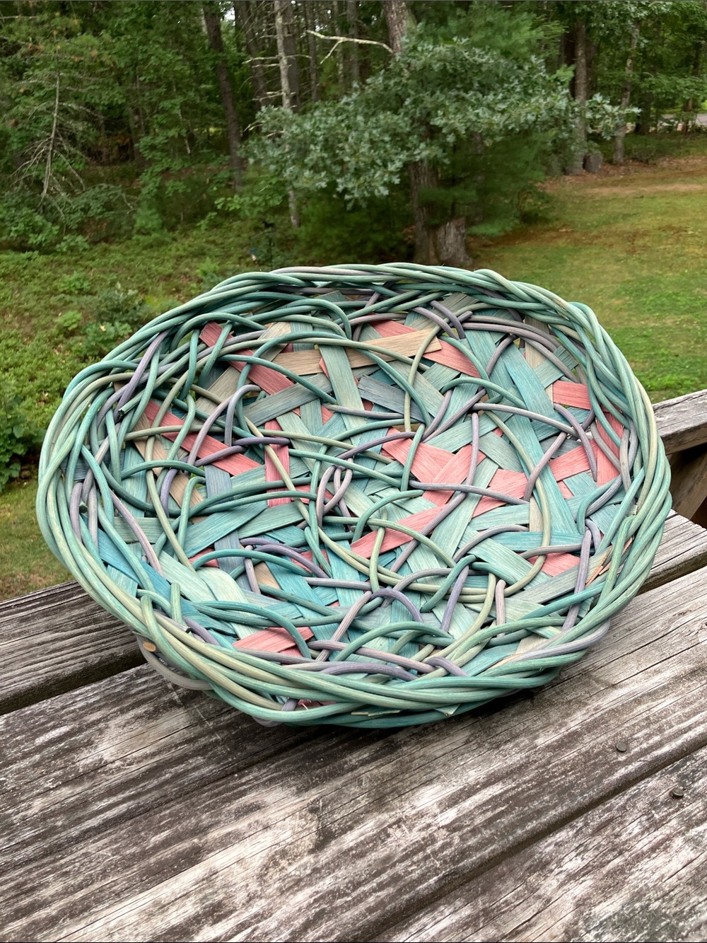 Vintage Cranberry Creek Basket Random Weave by Carla & Greg Filippelli